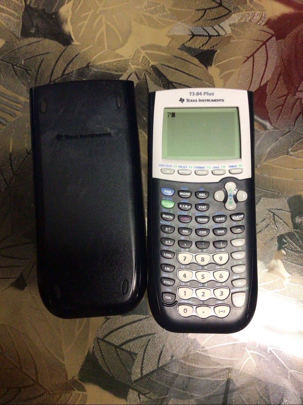 Texas Instruments TI-84 Plus Graphing Calculator Scientific Testing Exam Black